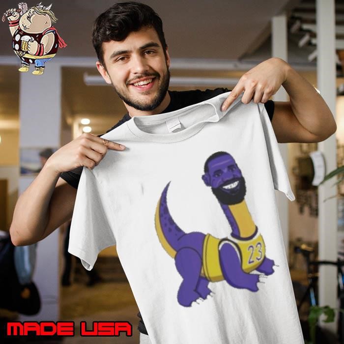 LeBrontosaurus LeBron James Los Angeles Lakers Unisex