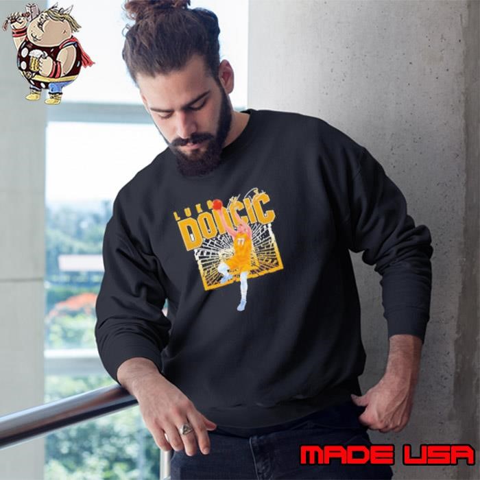 Luka Doncic Los Angeles Lakers shattered signature Sweatshirt