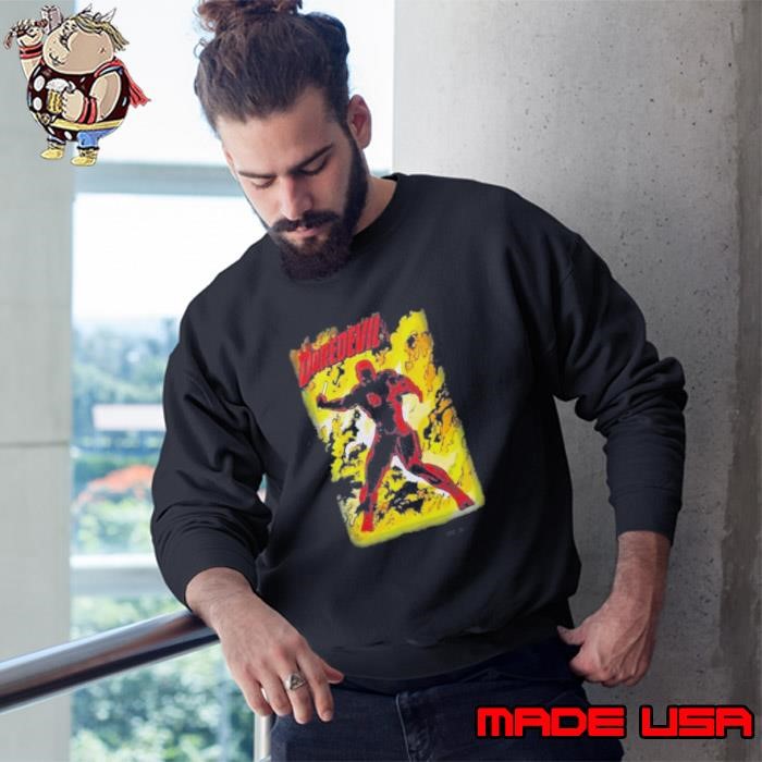 Marvel Daredevil Comic Jumbo Sweatshirt