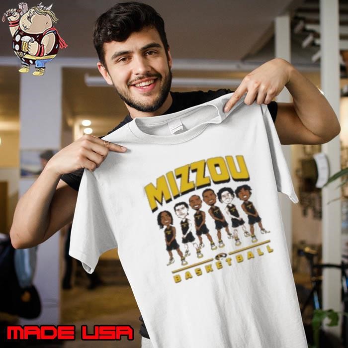 Missouri Tigers men’s basketball team caricature Unisex