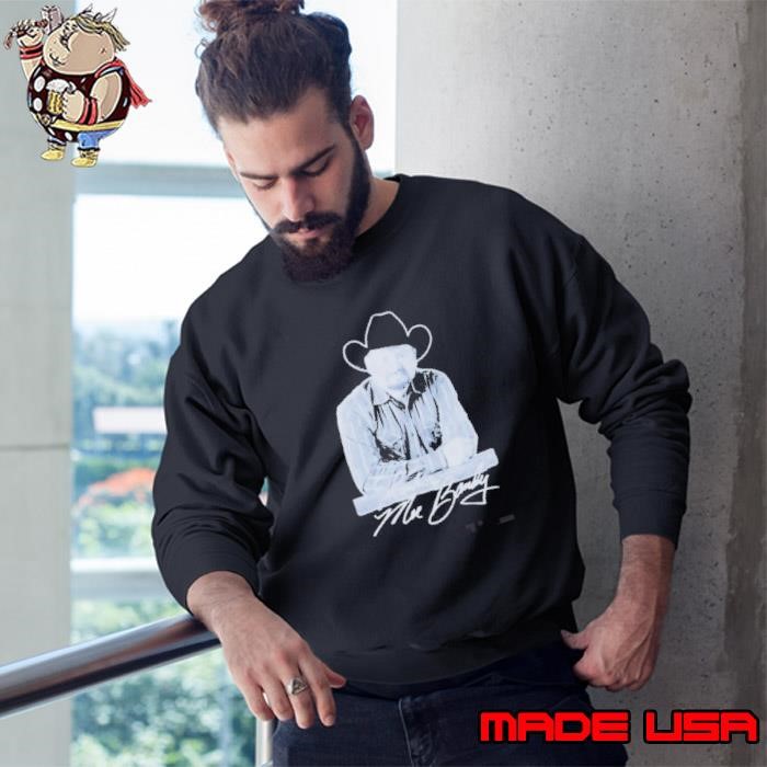 Moe Bandy Round Neck Photo Sweatshirt