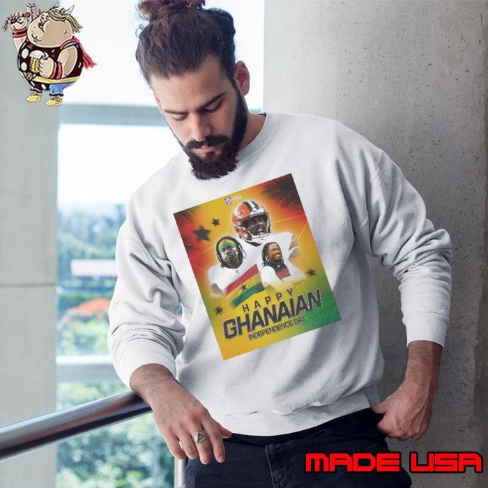 NFL Africa Happy Ghanaian Independence Day To All Our Friends In Ghana 2025 Sweatshirt