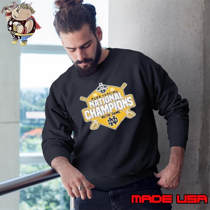 Notre Dame Fighting Irish 2025 NCAA Fencing National Champions Sweatshirt