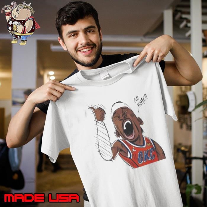 Oklahoma City Thunder Basketball Go Home Cartoon Unisex