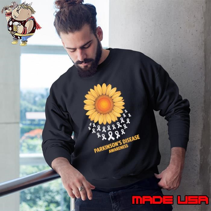 Parkinson's Disease Awareness Sunflower Sweatshirt
