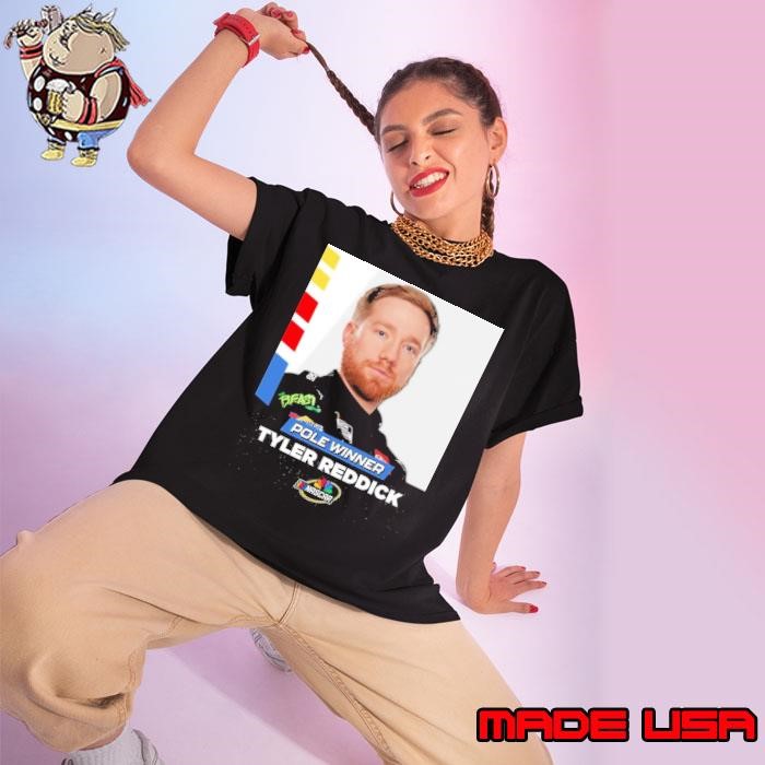 Poster Congrats Pole Winner Tyler Reddick The 23XI Racing driver NASCAR Cup Series 2025 Ladies tee