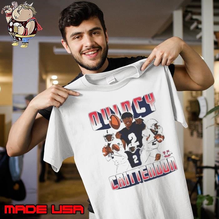 Quincy Crittendon Samford Bulldogs Cartoon Player Collage Unisex