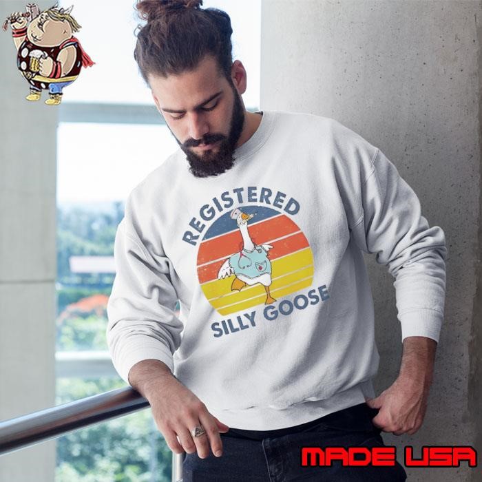 Registered Silly Goose Nurse Vintage Sweatshirt