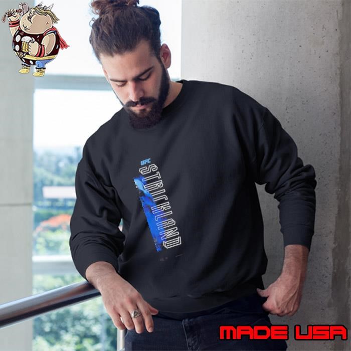 Sean Strickland UFC Vertical Name Sweatshirt