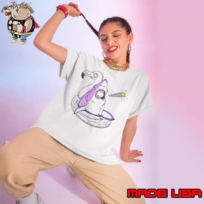 Shark And Donut Classic Ladies tee