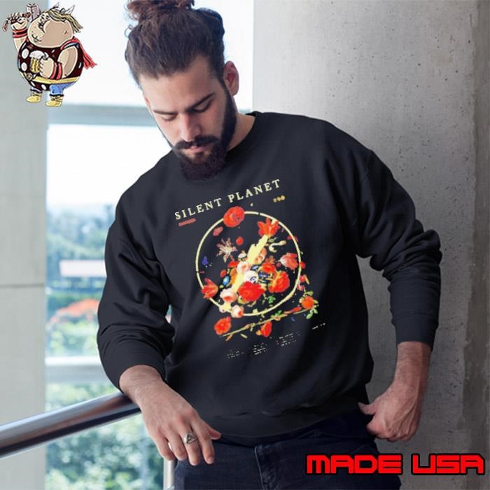 Silent Planet vintage flower tour Sweatshirt