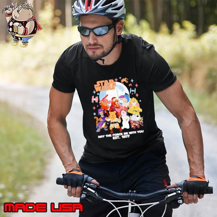 Star Wars may the force be with you Pooh unisex t Unisex