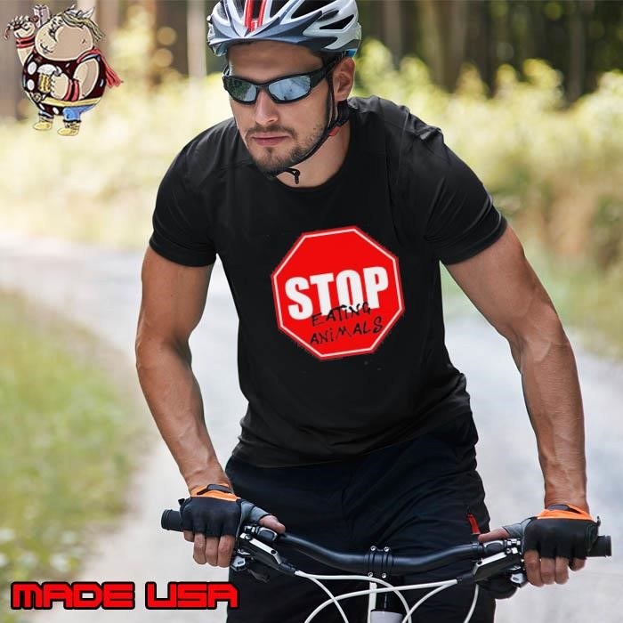 Stop Eating Plants Warning Board Unisex