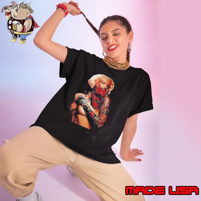 Tattooed Marilyn Monroe Bandana Ladies tee