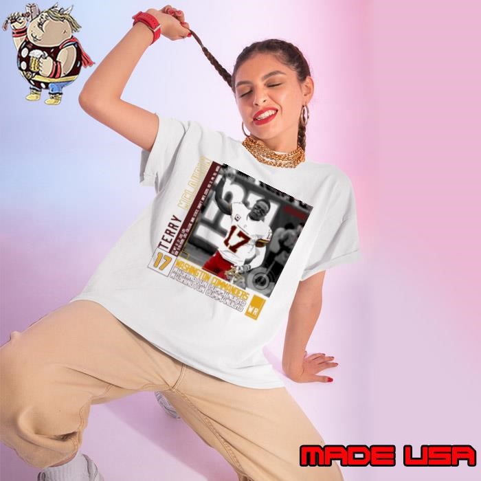 Terry Mclaurin American professional football wide receiver Washington Commanders Ladies tee