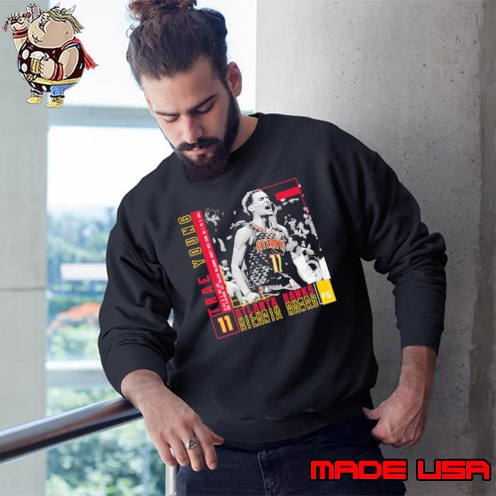 Trae Young American professional basketball Atlanta Hawks Sweatshirt