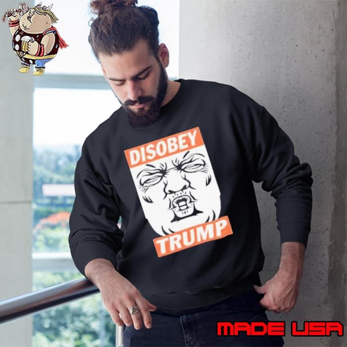 Trump Disobey Kissing Sweatshirt