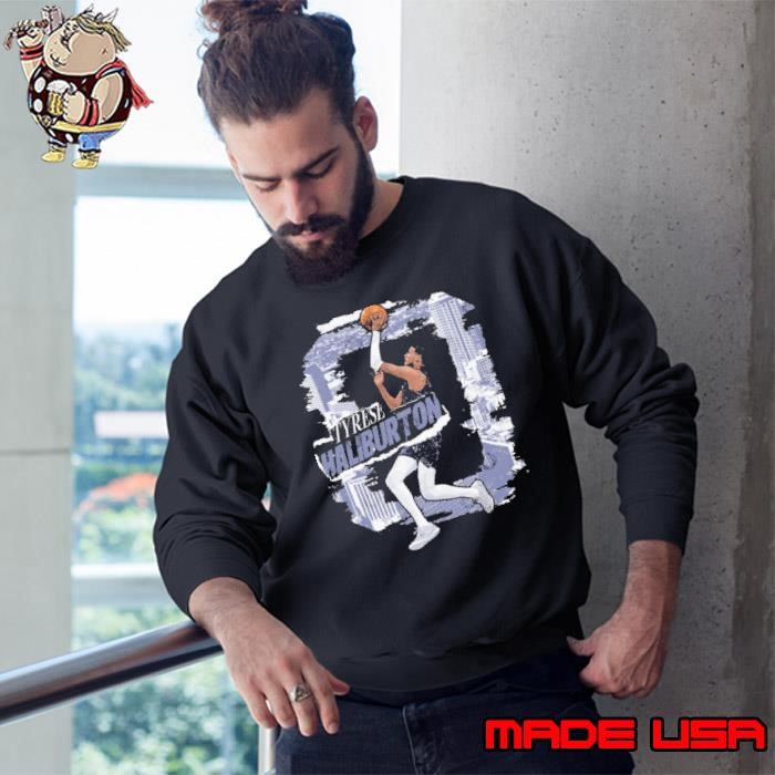 Tyrese Haliburton American professional basketball Indiana Rough Sweatshirt