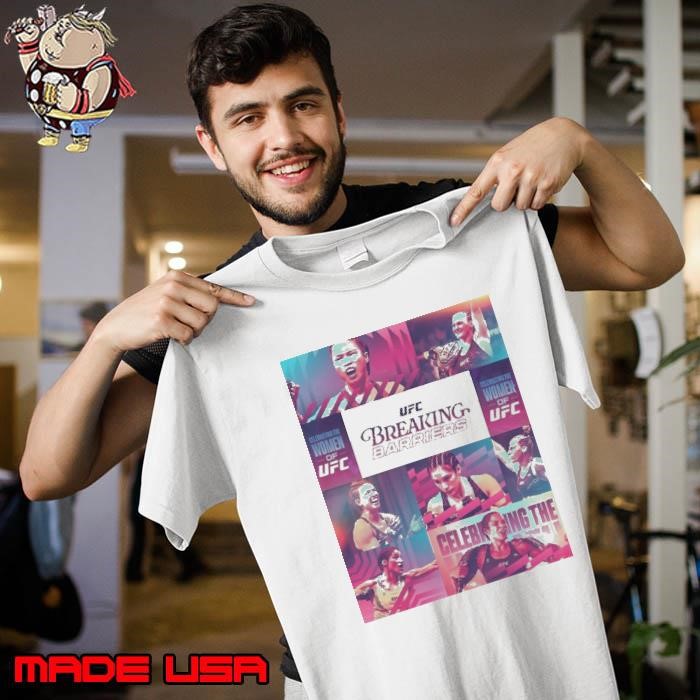 UFC Breaking Barriers Celebrating The Women Of UFC Powerful Fearless Unstoppable Poster Unisex