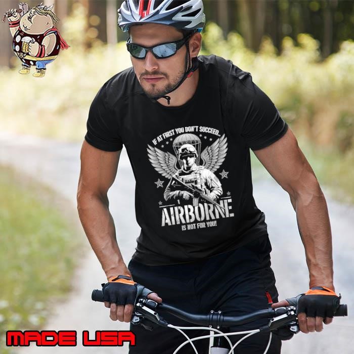 USA Patriotic America Soldier Veteran Airborne Is Not For You Wing Unisex
