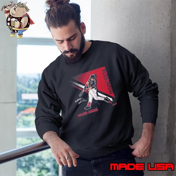 Walker Jenkins Superstar Pose 2.0 Minnesota Twins MLB Baseball 2025 Signature Sweatshirt