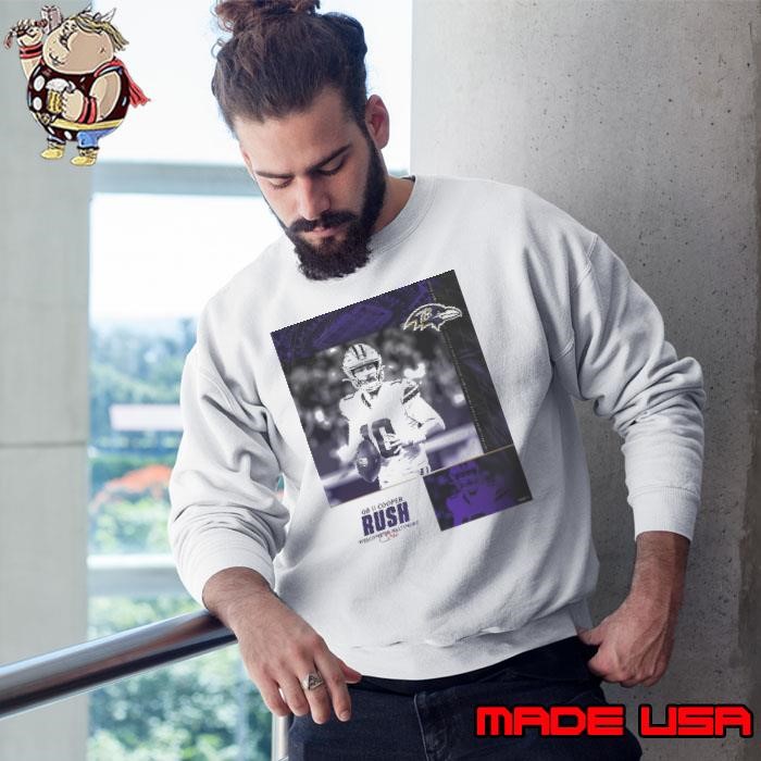 Welcome To Baltimore Ravens Football NFL Have Signed QB Cooper Rush Signature Sweatshirt