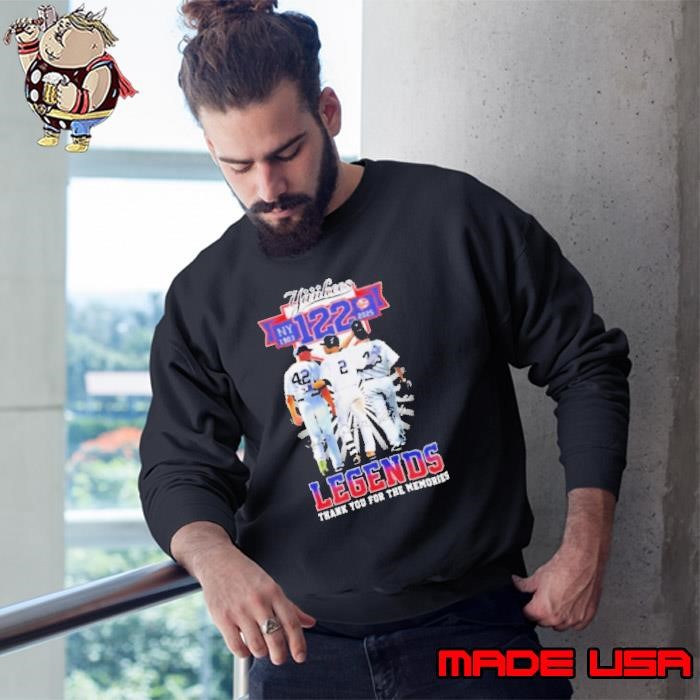 Yankees 122 years 1903 2025 Legends thank you for the memories Sweatshirt