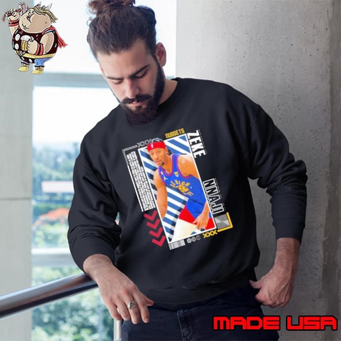 Zeke Nnaji American professional basketball Denver Nuggets Sweatshirt