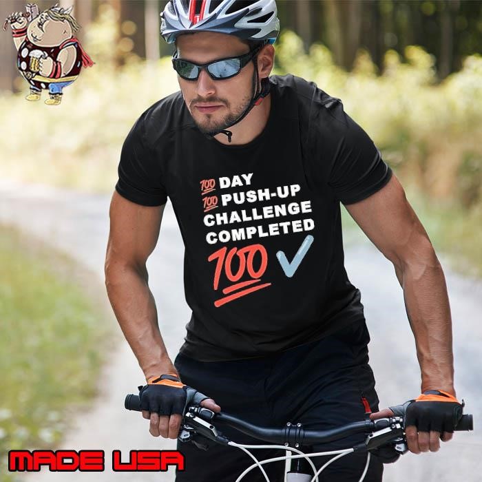 100 day push up challenge completed Unisex