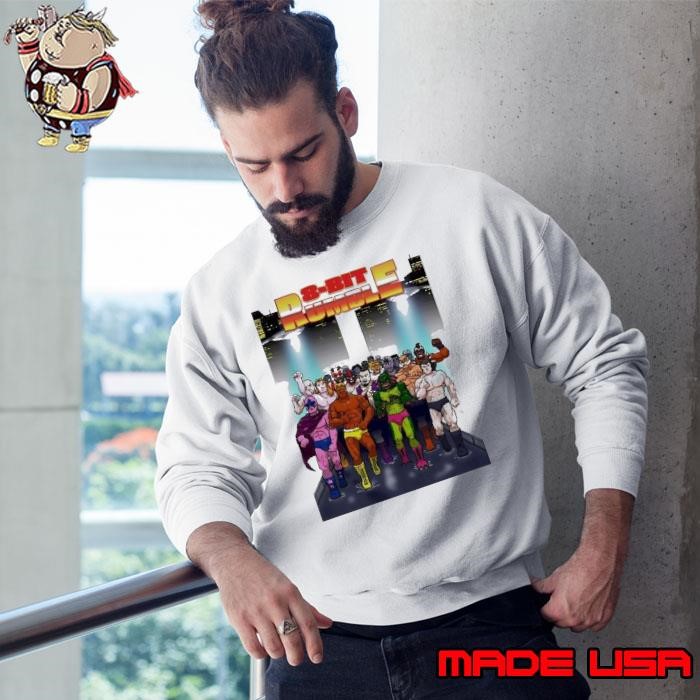 8-bit Rumble cartoon Sweatshirt