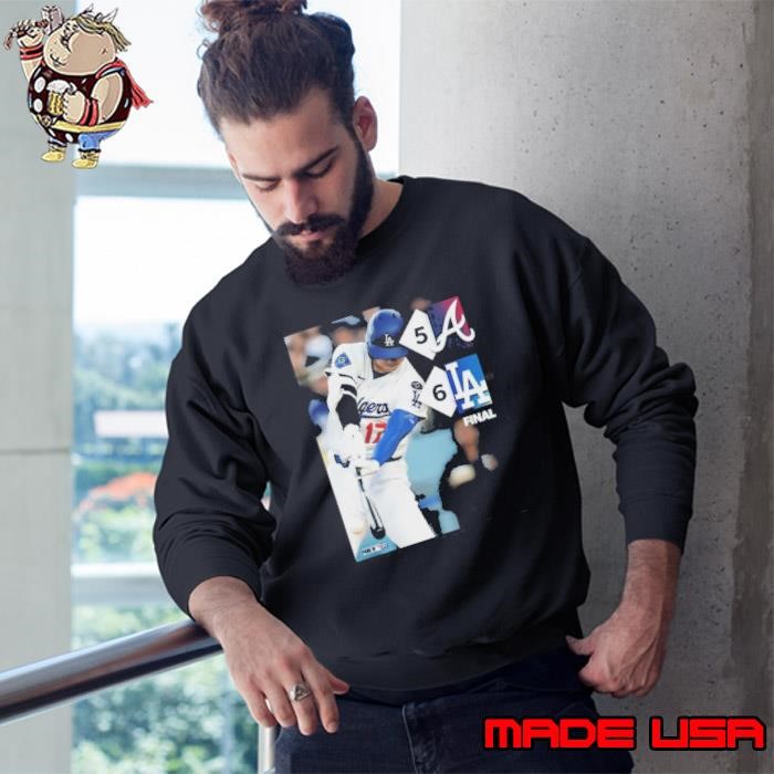 Atlanta Braves Vs Los Angeles Dodgers Shohei Ohtani Final Score 5 6 Deficit To Stay Undefeated In MLB 2025 Sweatshirt