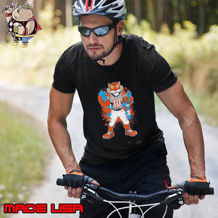 Autism Awareness Cincinnati Bengals Mascot 2025 Unisex