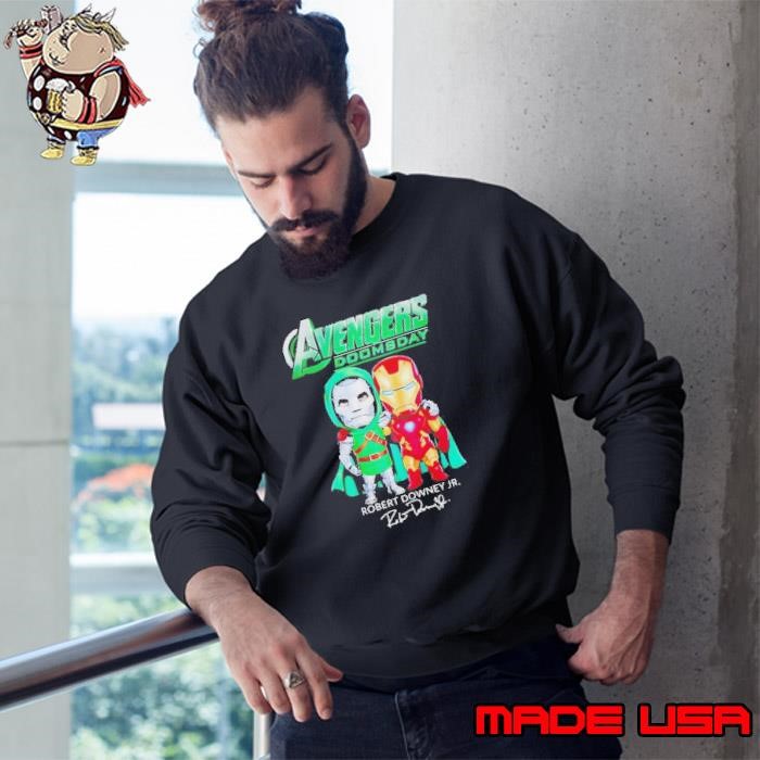 Avengers Doomsday Robert Downey Jr Sweatshirt