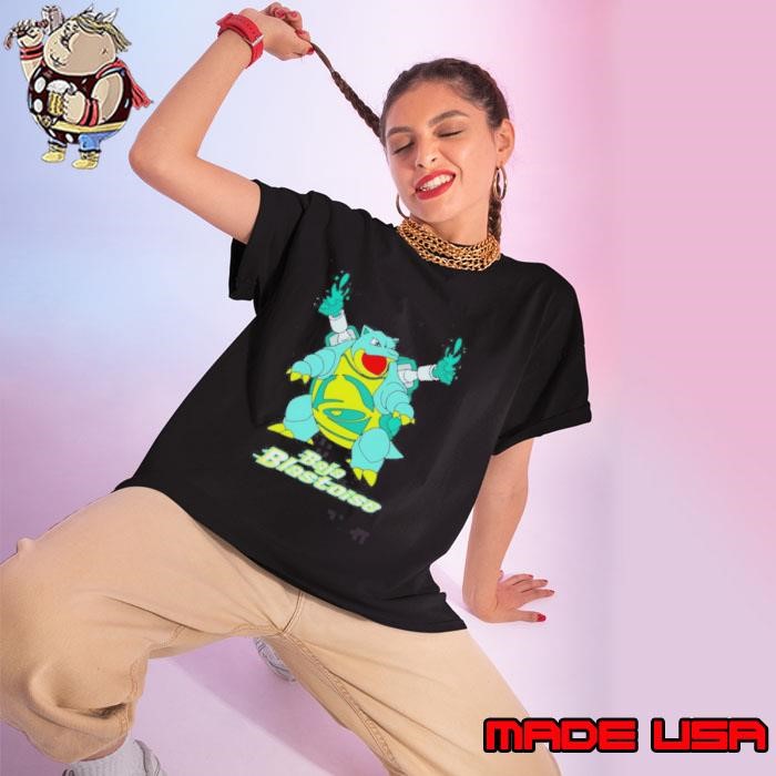 Baja Turtle Pokemon Ladies tee