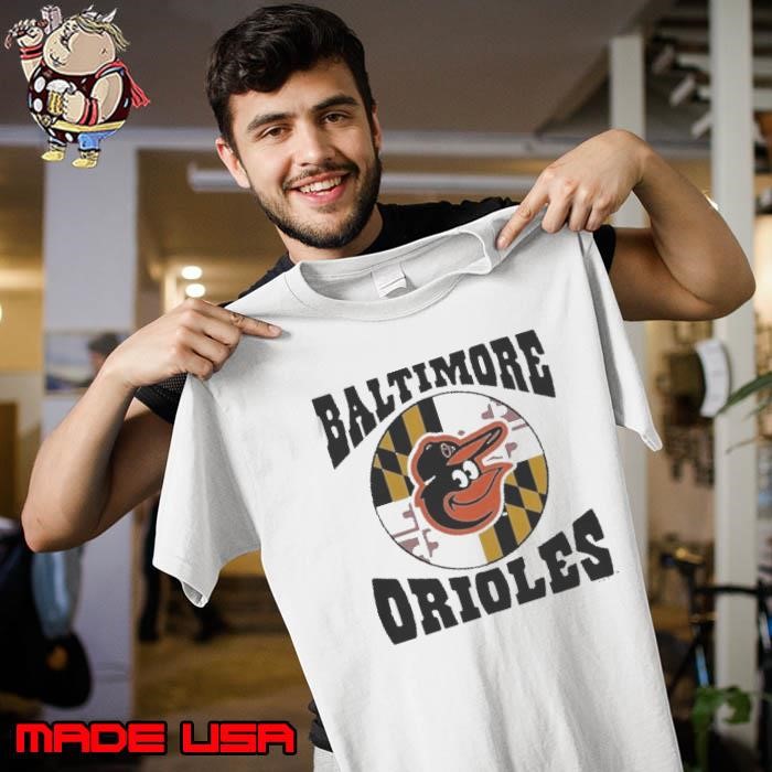 Baltimore Orioles Homage Hyper Local Tri-Blend Unisex