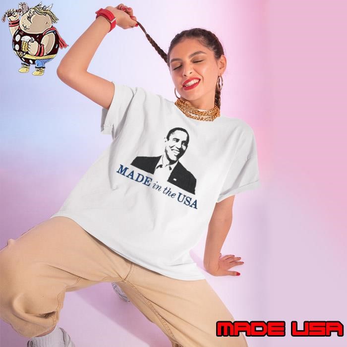 Barack Obama made in the USA Ladies tee