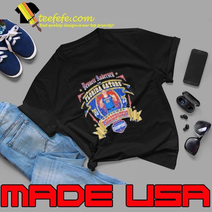 Bennett Andersen And The Florida Gators Basketball National Champions 2025 NCAA Final Four Unisex
