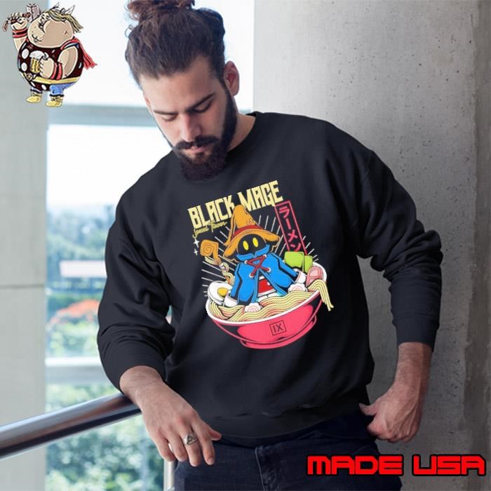 Black mage special ftavor noodle Sweatshirt