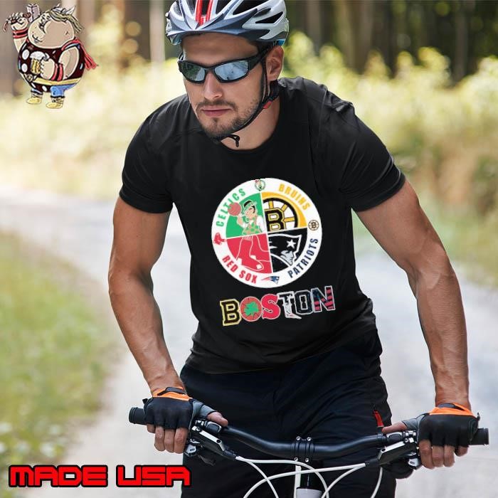 Boston four major sports teams circle emblem Unisex