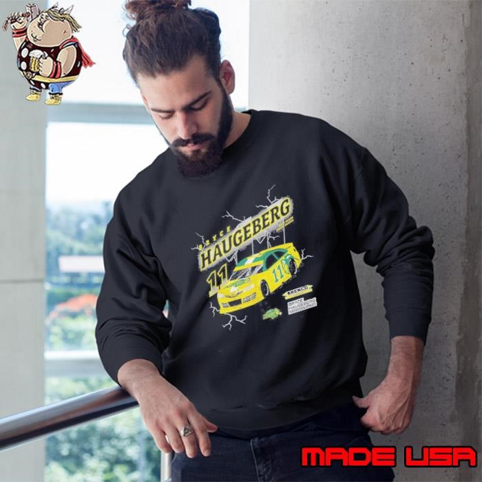 Bryce Haugeberg Racing West Fargo North Dakota State Bison Sweatshirt