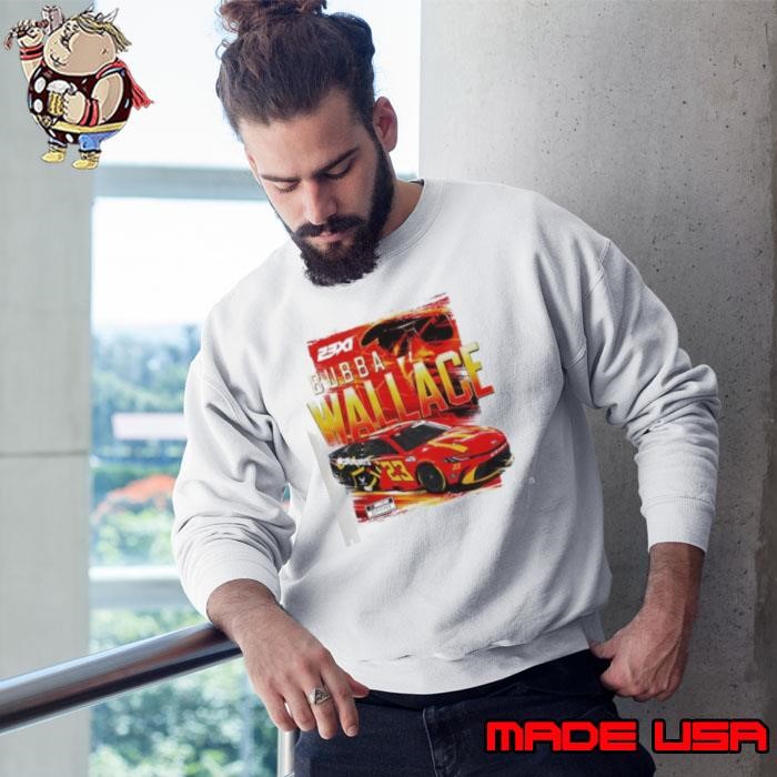 Bubba Wallace 23XI Racing White McDonald’s Car Sweatshirt