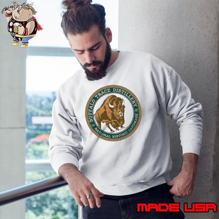 Buffalo trace distillery national historic landmark est 1787 Sweatshirt