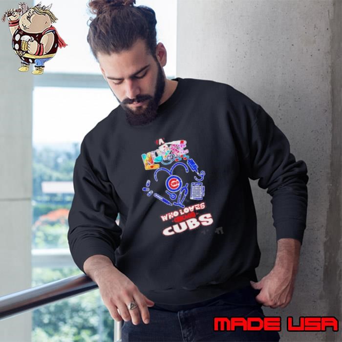 Caring Hearts And Fierce Spirit Chicago Cubs Nurses Day Shirt