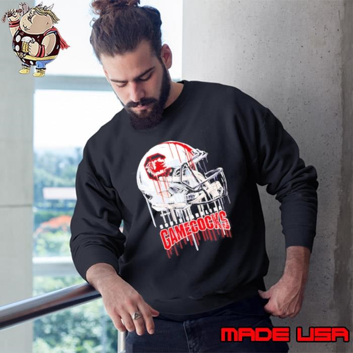 Carolina Gamecocks Infant Dripping Football Helmet Sweatshirt