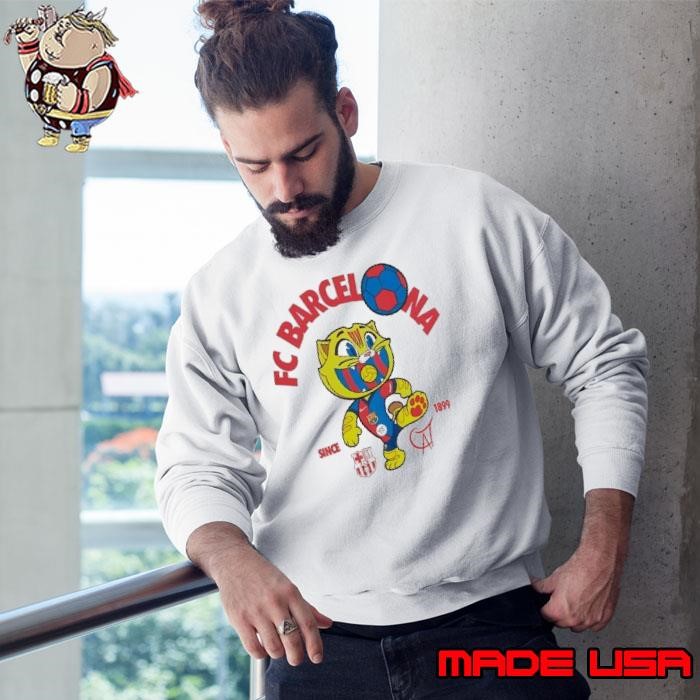 Cat Barça Fc Barcelona since 1899 Sweatshirt