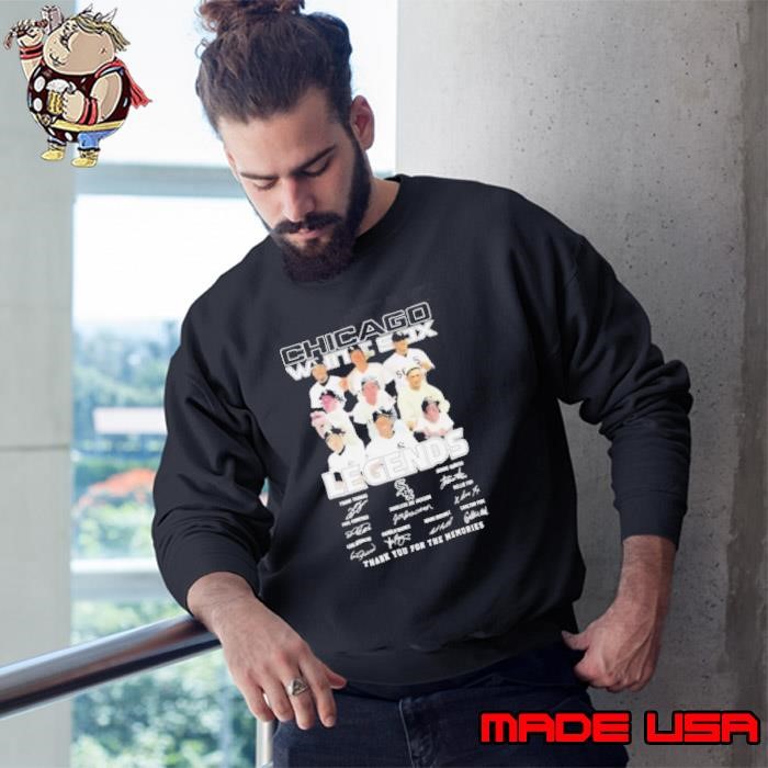 Chicago White Sox Legends Thank You For The Memories Signatures shirts Sweatshirt
