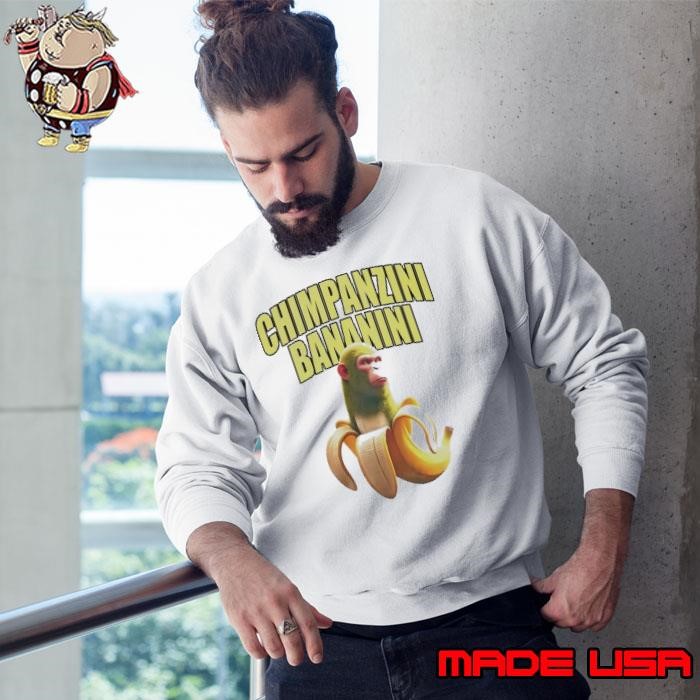 Chimpanzini Bananini Banana Monkey Sweatshirt