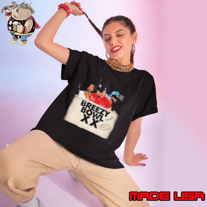 Chris Brown Breezy Bowl XX Chris Brown 20 years of Chris Brown Ladies tee