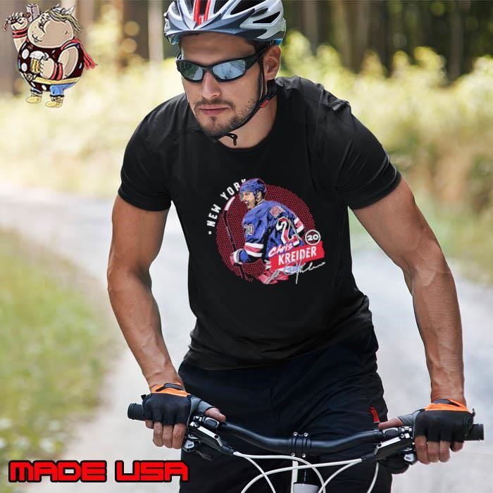 Chris Kreider New York R Dots Signature Unisex