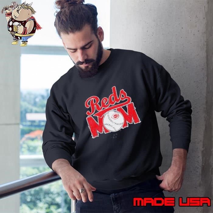 Cincinnati Reds Mom Baseball Sweatshirt